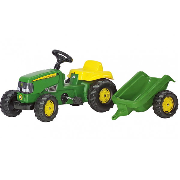 Traktor Rolly kid John Deere sa prikolicom  012190